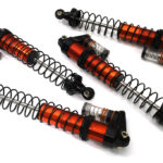 Billet Machined Piggyback Shock Set for Losi 1/8 LMT 1.0 4WD Monster Truck