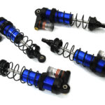 Billet Machined Piggyback Shock Set for Losi 1/10 2WD 22S Drag