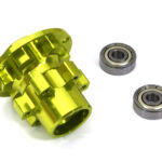 Front Wheel Hub w/ 5X16mm Bearings for Losi 1/4 Promoto-MX Motorcycle