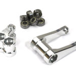 Knuckle & Pull Rod w/ 4X10mm Bearings for Losi 1/4 Promoto-MX Motorcycle
