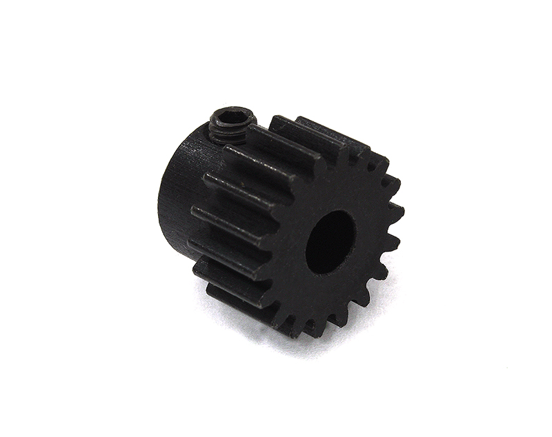C33633 Machined 5mm Bore 0.8 MOD 18T Pinion Gear for 1/10 Vorteks 4X4 3S BLX ARA311001 - Image 1