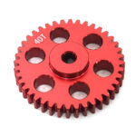 Machined 40T Hard Anodized Transmission Gear for Losi 1/4 Promoto-MX Motorcycle