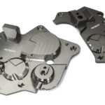Billet Machined Chassis Side Cover Set for Losi 1/4 Promoto-MX Motorcycle