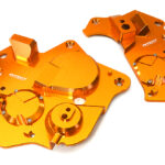 Billet Machined Chassis Side Cover Set for Losi 1/4 Promoto-MX Motorcycle