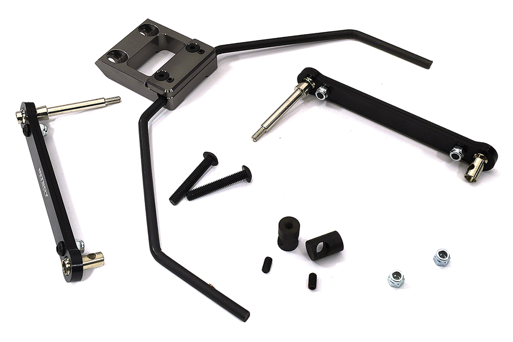 C33639GREY High Performance Rear Sway Bar Set for Traxxas XRT - Image 1