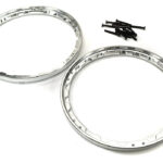 Beadlock Front Wheel Reinforcement Ring Set for Losi 1/4 Promoto-MX Motorcycle