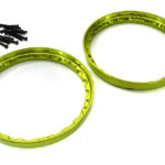 Beadlock Rear Wheel Reinforcement Ring Set for Losi 1/4 Promoto-MX Motorcycle