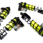 Piggyback Shock (4) Set for Arrma 1/10 Kraton 4X4 4S V2 BLX ARA330720 ARA330721