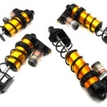 Piggyback Shock (4) Set for Arrma 1/10 Kraton 4X4 4S V2 BLX ARA330720 ARA330721