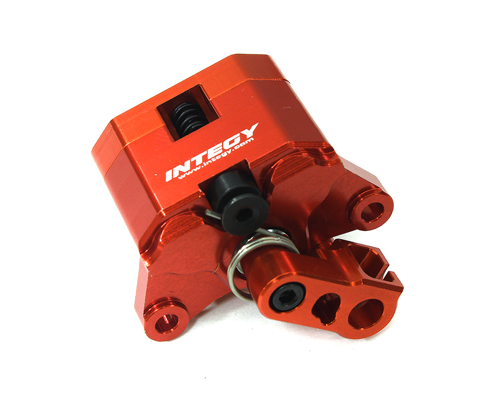 C33661RED Front Mechanical Brake Caliper for Losi 1/4 Promoto-MX Motorcycle - Image 1