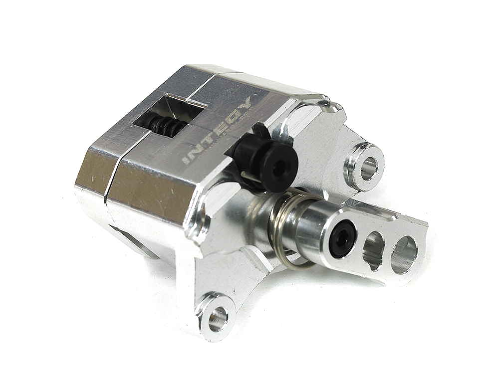 C33661SILVER Front Mechanical Brake Caliper for Losi 1/4 Promoto-MX Motorcycle - Image 1