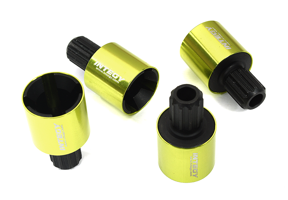C33667GREEN Billet Machined Steel Drive Cups (4) for Traxxas XRT & X-Maxx 8S 7754X - Image 1