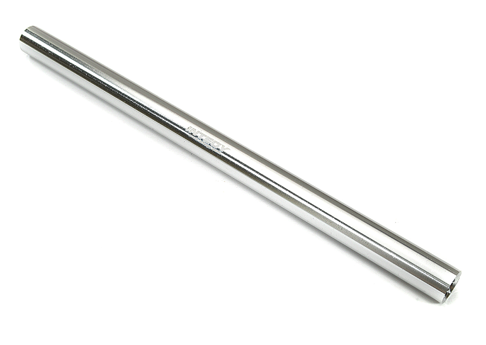 C33669SILVER Billet Machined Center 186mm Drive Shaft for Traxxas 1/10 Maxx 4S V1 8955 - Image 1