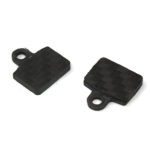 Carbon Fiber Front Brake Pads (2pcs) for Losi 1/4 Promoto-MX Motorcycle