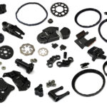 Billet Machined Alloy Conversion Kit Combo B for Losi 1/4 Promoto-MX Motorcycle