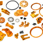 Billet Machined Alloy Conversion Kit Combo B for Losi 1/4 Promoto-MX Motorcycle