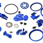 Billet Machined Alloy Conversion Kit Combo C for Losi 1/4 Promoto-MX Motorcycle