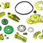 Billet Machined Alloy Conversion Kit Combo D for Losi 1/4 Promoto-MX Motorcycle