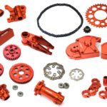 Billet Machined Alloy Conversion Kit Combo D for Losi 1/4 Promoto-MX Motorcycle