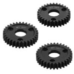 HD Steel Spur Gears 30T, 31T & 32T MOD1 Pitch for Traxxas w/ 3-Hole Adapter