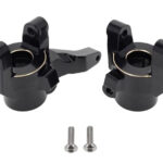 Brass Alloy Heavy-Duty Caster Blocks 249g Total for Axial SCX6 Crawler 252003