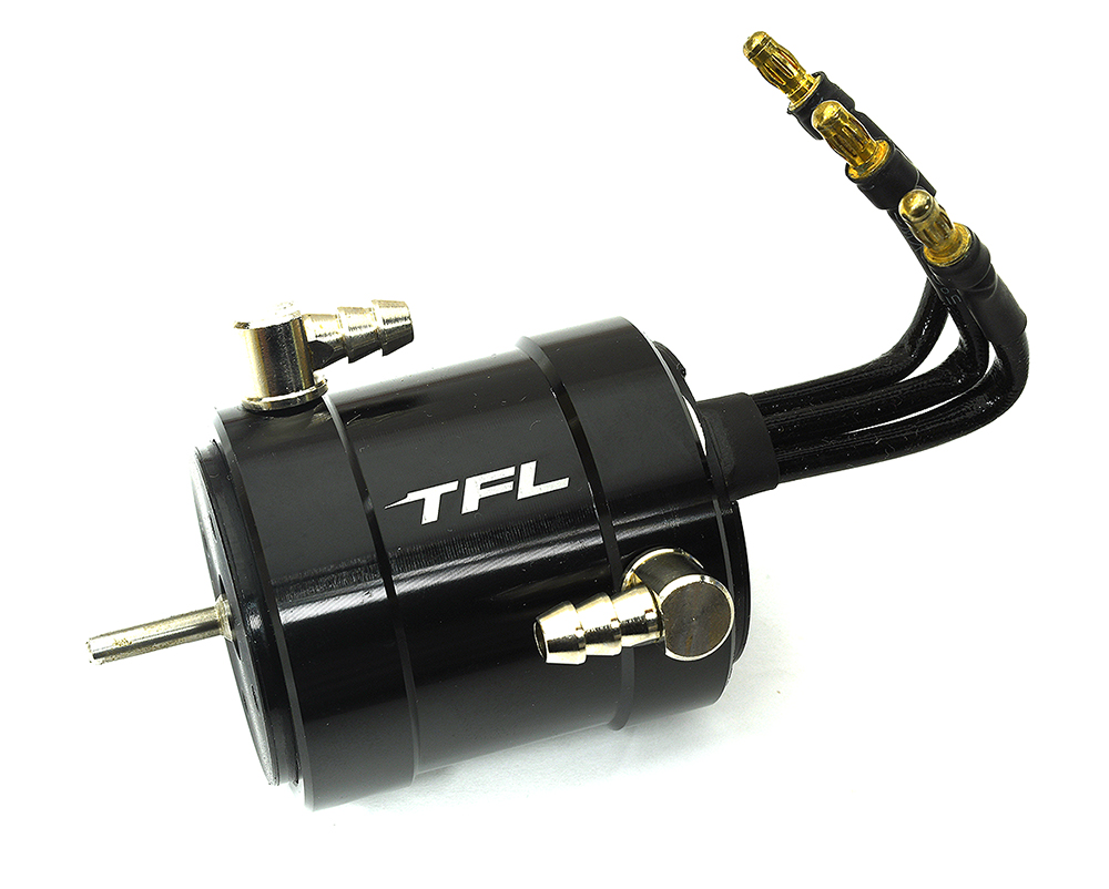 C33732 SSS 36 Series Brushless Motor 3650/1500kV 5mm Shaft Size w/ Water Cooling Jacket - Image 1