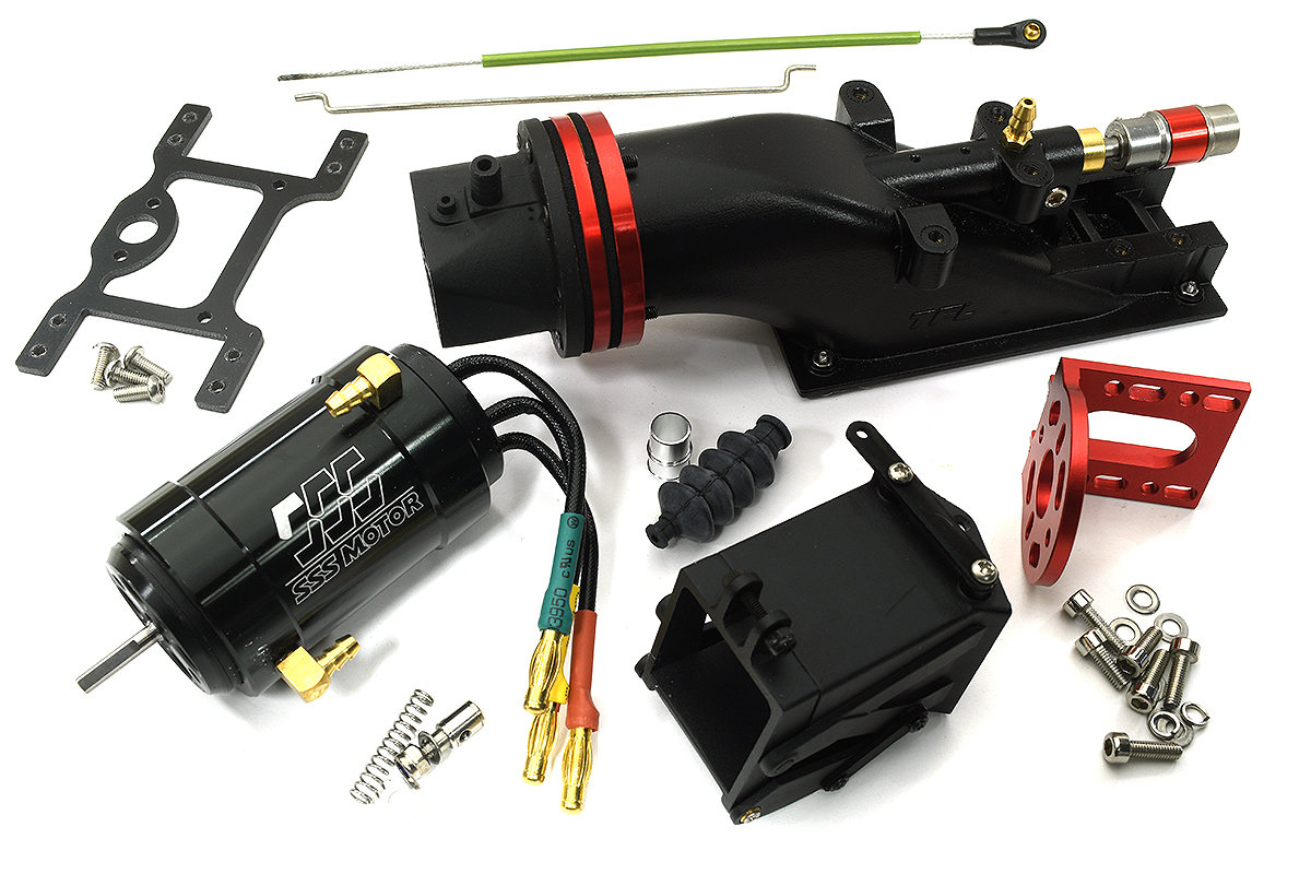 C33752 B54254A TFL 2-Blade Propeller Nylon Jet Thruster w/ Reverse & 2960 2200kV Motor - Image 1