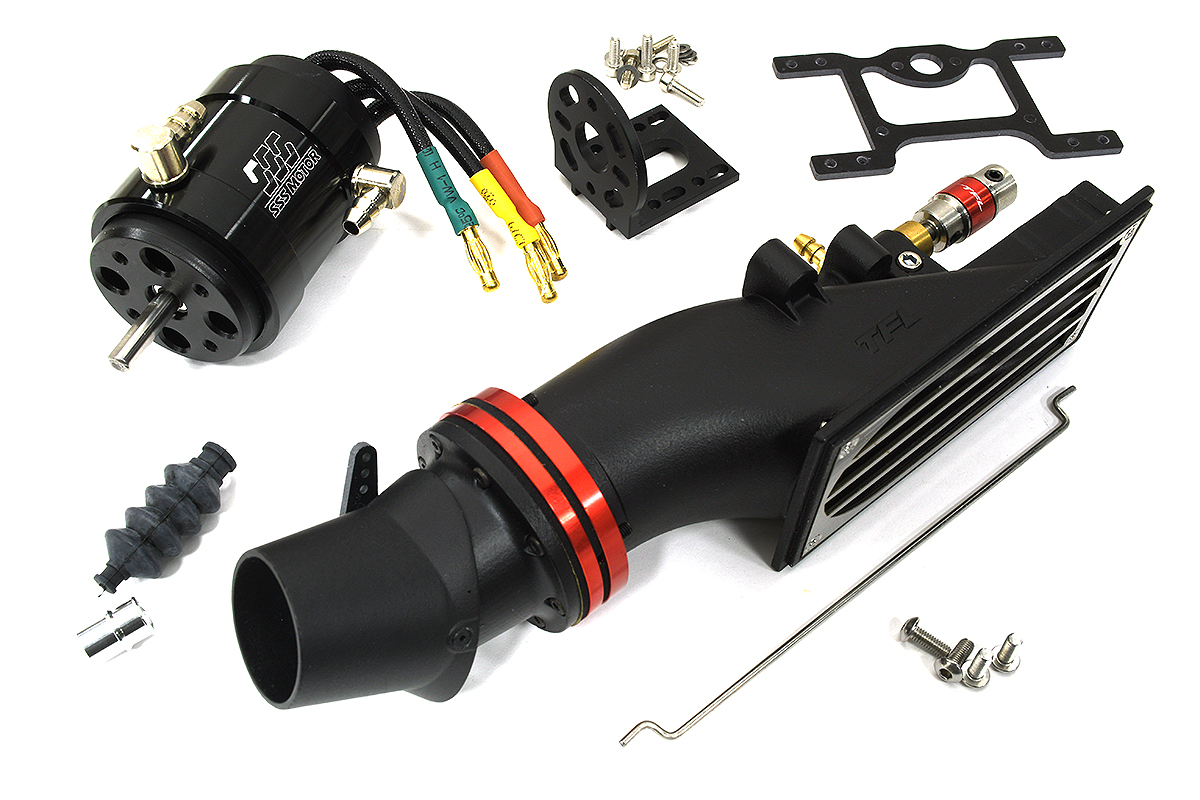 C33761 TFL 4-Blade Nylon Jet Drive Thruster with 3660 2726kV Motor in Black - Image 1