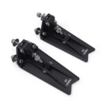 Black Billet Aluminum Adjustable Trim Tab for Marine Use, 83x40x35mm