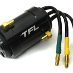 High-Performance 2200kV Brushless Motor with Water Cooling Jacket in Black