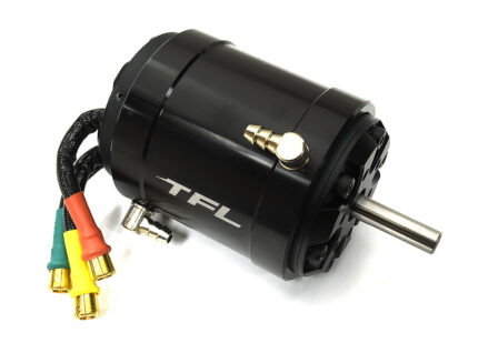 High-Performance 56 Series 1700kV Brushless Motor with Water Cooling, Black