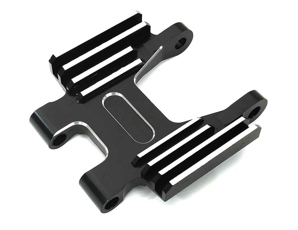 C33819 Alloy Crash Structure Radiator in Silver for 1/4 Scale Promoto-MX Motorcycle - Image 1