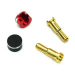 Low Profile Grip Bullet Plugs 4-5mm, 20mm Length in Secure Connectors