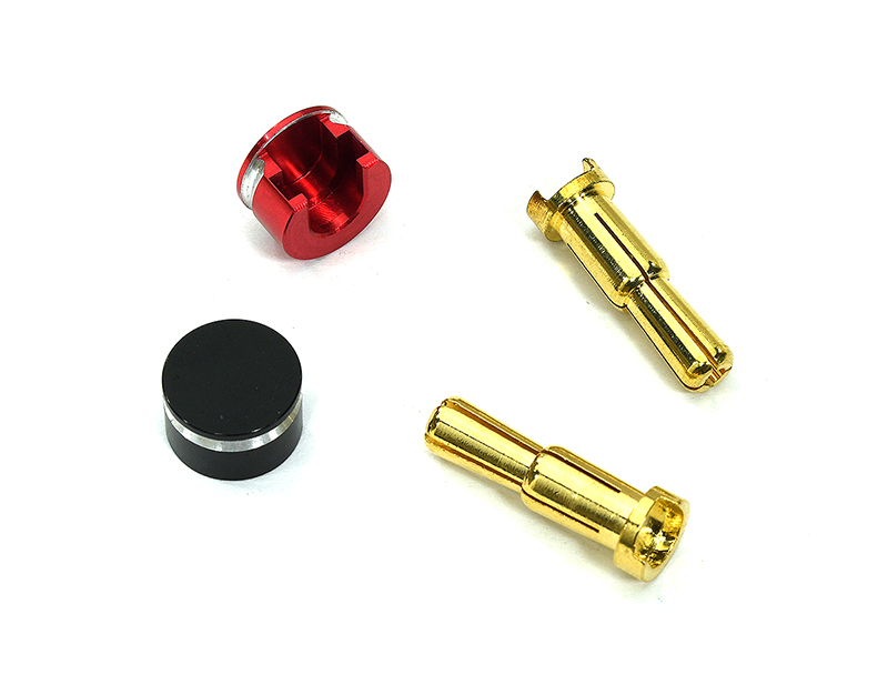 C33840 Low Profile Grip Bullet Plugs 4-5mm, 20mm Length in Secure Connectors - Image 1