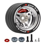 Alloy 3 Dual Spoke Steering Wheel for Sanwa, Futaba 7PX, NB4 & X9