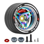 Alloy 3 Spoke Steering Wheel for Sanwa, Futaba 7PX, NB4 & X9