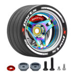 Alloy 3 Spoke Steering Wheel for Sanwa, Futaba 7PX, NB4 & X9