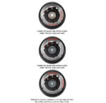 Alloy 3 Spoke Steering Wheel for Sanwa, Futaba 7PX, NB4 & X9 - Image 2