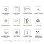 HOT RC CT-8B Color Screen 8CH w/ F-08A & Standard Wheel - Image 2