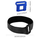 Blue Alloy Battery Hold-Down Strap for Traxxas 1/8 Sledge & Maxx Slash 6S 9627 - Image 2