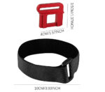 Red Alloy Battery Hold-Down Strap for Traxxas 1/8 Sledge & Maxx Slash 6S 9627 - Image 2