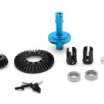 Steel Front Spool Bevel Gear Set 15/39T for Tamiya XV02 XM01 TT02 Models