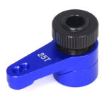 Blue Alloy 25T Servo Horn with Saver for Axial 1/10 RBX10 Ryft & Capra 234007