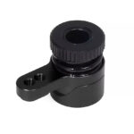 Black Alloy 25T Servo Horn with Saver for 1/18 Mini LMT & 1/14 Typhon Grom