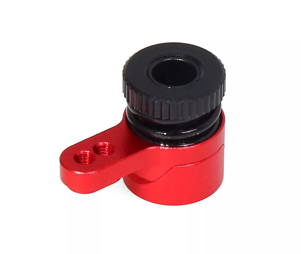 C33861RED Red Alloy 25T Servo Horn with Saver for 1/18 Mini LMT & 1/14 Typhon Grom - Image 1