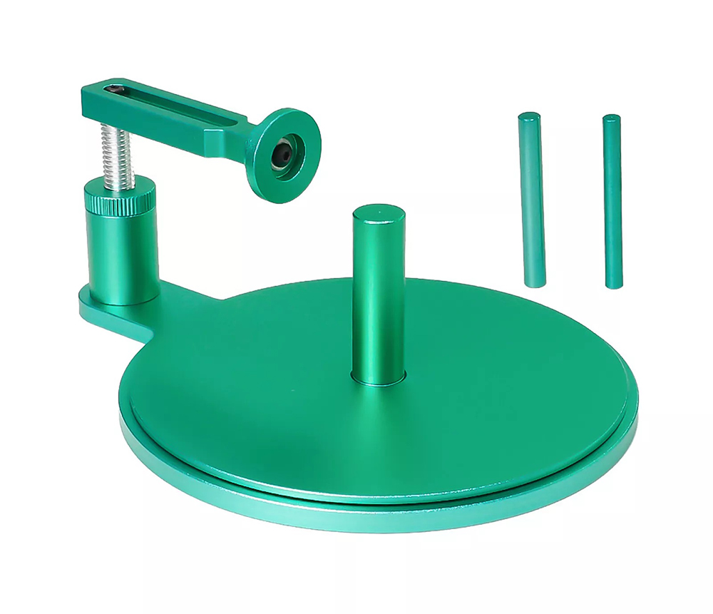 C33867GREEN Green RC Tire Gluing Jig Helper Tool for 1/18, 1/10 & 1/8 Buggy Wheels - Image 1