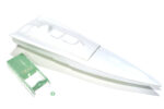 610mm Fiberglass Mono RC Boat Hull in White in Durable Model Boat Shell