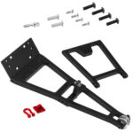 Lift Tow Boom Add-On Kit in Black for 1/10 Scale RC Crawler Trucks