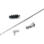 3mm Spring Release Ball Linkage Rod Connectors, 300mm Tie Rod, Silver