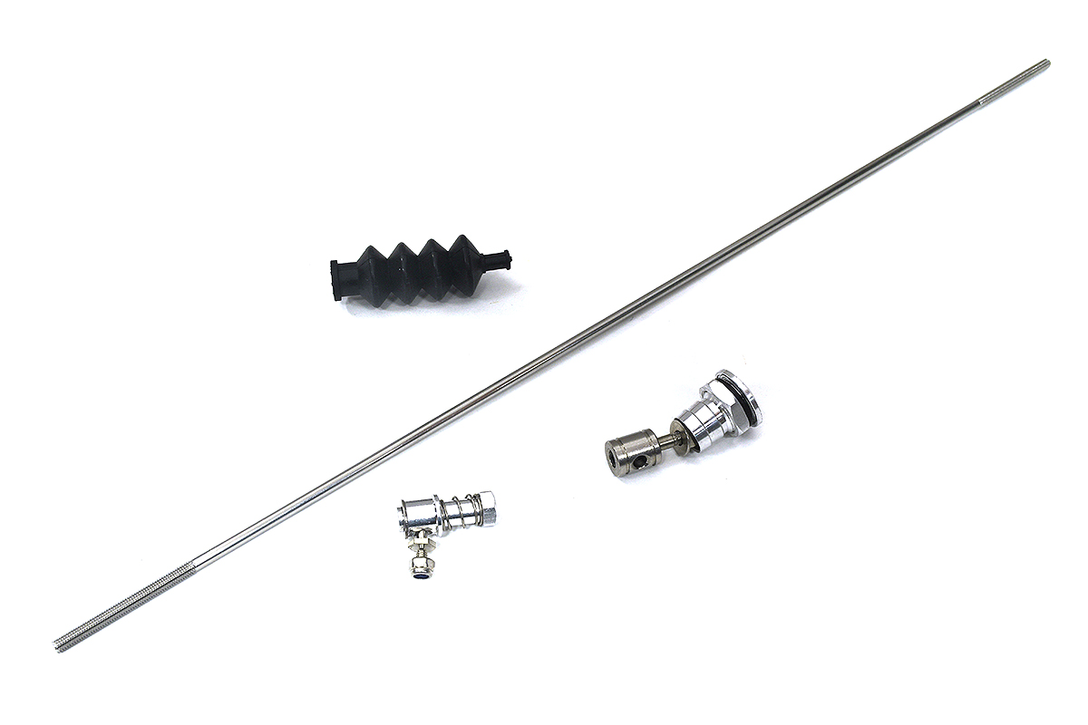 C33895 3mm Spring Release Ball Linkage Rod Connectors, 300mm Tie Rod, Silver - Image 1